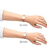 Daniel Wellington Classic Petite Dover White Dial White Nylon Strap Watch For Women - DW00100313 Authentic Buy Shop Now