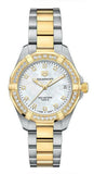Tag Heuer Aquaracer Diamonds Mother of Pearl Dial Two Tone Steel Strap Watch for Women - WBD1323.BB0320 Authentic Buy Shop Now