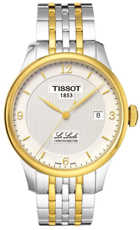Tissot Le Locle Automatic Silver Dial Two Tone Steel Strap Watch For Men - T006.408.22.037.00 Authentic Buy Shop Now