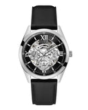 Guess Tailor Multifunction Black Dial Black Leather Strap Watch for Men - GW0389G1 Authentic Buy Shop Now