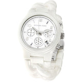 Michael Kors Ceramic White Dial White Steel Strap Watch for Women - MK5387 Authentic Buy Shop Now