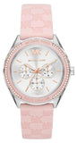 Michael Kors Jessa Quartz Silver Dial Pink Silicone Strap Watch For Women - MK7268 Authentic Buy Shop Now