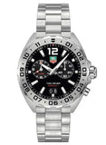 Tag Heuer Formula 1 Black Dial Silver Steel Strap Watch for Men - WAZ111A.BA0875 Authentic Buy Shop Now