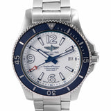 Breitling Superocean 42mm White Dial Silver Steel Strap Watch for Men - A17366D81A1A1 Authentic Buy Shop Now