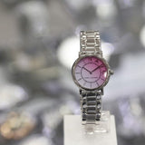 Marc Jacobs Roxy Pink Dial Silver Steel Strap Watch for Women - MJ3554 Authentic Buy Shop Now