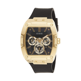 Guess Phoenix Multifunction Black Dial Black Leather Strap Watch for Men - GW0202G1 Authentic Buy Shop Now