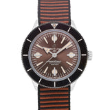 Breitling Superocean Heritage '57 Outerknown Brown Dial Brown NATO Strap Watch for Men - A103703A1Q1W1 Authentic Buy Shop Now