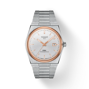 Tissot PRX Powermatic 80 Silver Dial Silver Steel Strap Watch For Men - T1374072203100 Authentic Buy Shop Now