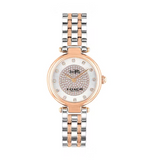 Coach Park Silver Dial Two Tone Steel Strap Watch for Women - 14503642 Authentic Buy Shop Now