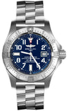 Breitling Aeromarine Avenger Seawolf 45mm Blue Dial Stainless Steel Mens Watch - A1733110/C756 Authentic Buy Shop Now