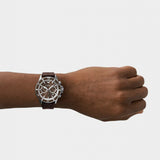 Emporio Armani Diver Chronograph Brown Dial Brown Leather Strap Watch For Men - AR11486 Authentic Buy Shop Now