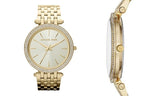 Michael Kors Darci Gold Dial Gold Stainless Steel Strap Watch for Women - MK3216 Authentic Buy Shop Now