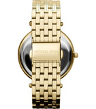 Michael Kors Darci Analog Mother of Pearl Green Dial Gold Steel Strap Watch For Women - MK3498 Authentic Buy Shop Now