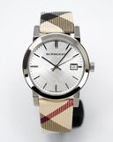 Burberry The City White Dial Brown Leather Strap Watch for Women - BU9113 Authentic Buy Shop Now