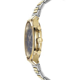 Salvatore Ferragamo Sapphire Chrono Blue Dial Two Tone Steel Strap Watch for Men - SFME00521 Authentic Buy Shop Now