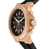 Michael Kors Dylan Black Dial Black Rubber Strap Watch for Men - MK8184 Authentic Buy Shop Now