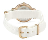 Daniel Wellington Petite Dover Quartz White Dial White NATO Strap Watch For Women - DW001000313 Authentic Buy Shop Now