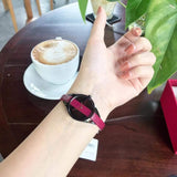 Calvin Klein Rebel Red Black Dial Red Leather Strap Watch for Women - K8P237U1 Authentic Buy Shop Now