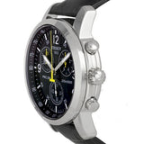 Tissot T Race PRC 200 Chronograph Quartz Black Dial Black Leather Strap Watch for Men - T17.1.526.52 Authentic Buy Shop Now