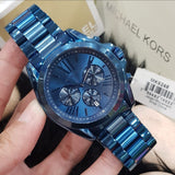 Michael Kors Bradshaw Blue Dial Blue Steel Strap Watch for Men - MK6248 Authentic Buy Shop Now