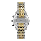 Maserati Legend Chronograph Brown Dial Two Tone Steel Strap Watch For Men - R8873638003 Authentic Buy Shop Now