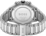 Hugo Boss Globetrotter Green Dial Silver Steel Strap Watch for Men - 1513930 Authentic Buy Shop Now
