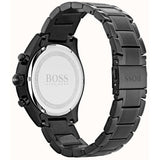 Hugo Boss Grand Prix Black Dial Black Steel Strap Watch for Men - 1513578 Authentic Buy Shop Now