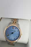 Versace Audrey Quartz Blue Dial Two Tone Steel Strap Watch for Women - VELR00619 Authentic Buy Shop Now