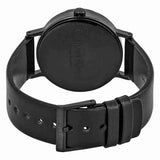 Calvin Klein Boost Black Dial Black Leather Strap Watch for Men - K7Y214CY Authentic Buy Shop Now