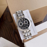 Versace Quartz Black Dial Silver Steel Strap Watch For Men - VBR080018 Authentic Buy Shop Now