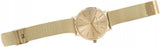 Armani Exchange Lola Analog Gold Dial Gold Mesh Strap Watch For Women - AX5536 Authentic Buy Shop Now