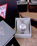 Guess Iconic Quartz Silver Dial Silver Mesh Bracelet Watch For Women - GW0527L1 Authentic Buy Shop Now