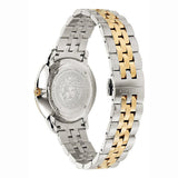 Versace Audrey Quartz White Dial Two Tone Steel Strap Watch for Women - VELR00519 Authentic Buy Shop Now