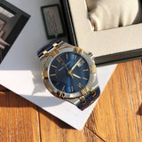 Maurice Lacroix Aikon Blue Dial Blue Leather Strap Watch for Men - AI1008-PVY11-432-1 Authentic Buy Shop Now
