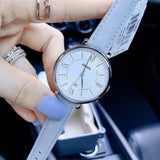 Fossil Jacqueline White Dial Light Blue Leather Strap Watch for Women - ES3821 Authentic Buy Shop Now