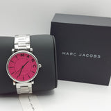 Marc Jacobs Roxy Pink Dial Silver Steel Strap Watch for Women - MJ3528 Authentic Buy Shop Now