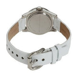 Marc Jacobs Blade White Dial White Leather Strap Watch for Women - MBM1097 Authentic Buy Shop Now