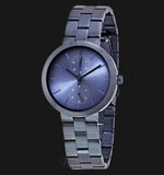 Michael Kors Garner Chronograph Quartz Blue Dial Blue Steel Strap Watch For Women - MK6410 Authentic Buy Shop Now