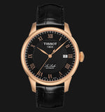 Tissot T Classic Le Locle Automatic Black Dial Black Leather Strap Watch For Men - T41.5.423.53 Authentic Buy Shop Now