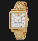 Marc Jacobs Vic Silver Dial Gold Steel Strap Watch for Women - MJ3462 Authentic Buy Shop Now