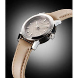 Burberry The City Beige Dial Beige Leather Strap Watch for Women - BU9207 Authentic Buy Shop Now