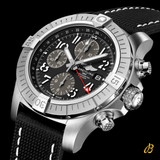 Breitling Avenger B01 Chronograph GMT Black Dial Black Nylon Strap Watch for Men - A24315101B1X1 Authentic Buy Shop Now