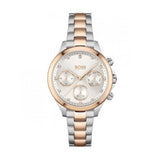 Hugo Boss Hera White Dial Two Tone Steel Strap Watch for Women - 1502564 Authentic Buy Shop Now