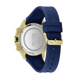 Hugo Boss Globetrotter Blue Dial Blue Silicone Strap Watch for Men - 1513822 Authentic Buy Shop Now