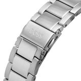 Hugo Boss Volane Grey Dial Silver Steel Strap Watch for Men - 1513951 Authentic Buy Shop Now