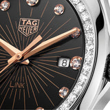 Tag Heuer Link Quartz Diamonds Black Dial Silver Steel Strap Watch for Men - WBC131G.BA0649 Authentic Buy Shop Now