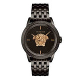 Versace Palazzo Empire Quartz Black Dial Black Steel Strap Watch For Men - VEDB00518 Authentic Buy Shop Now