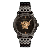 Versace Palazzo Empire Black Dial Black Steel Strap Watch for Men - VERD00518 Authentic Buy Shop Now