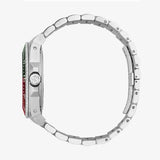 Gucci Dive Quartz Green Dial Silver Steel Strap Watch For Men - YA136222 Authentic Buy Shop Now
