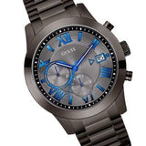 Guess Atlas Quartz Grey Dial Grey Steel Strap Watch For Men - W0668G2 Authentic Buy Shop Now
